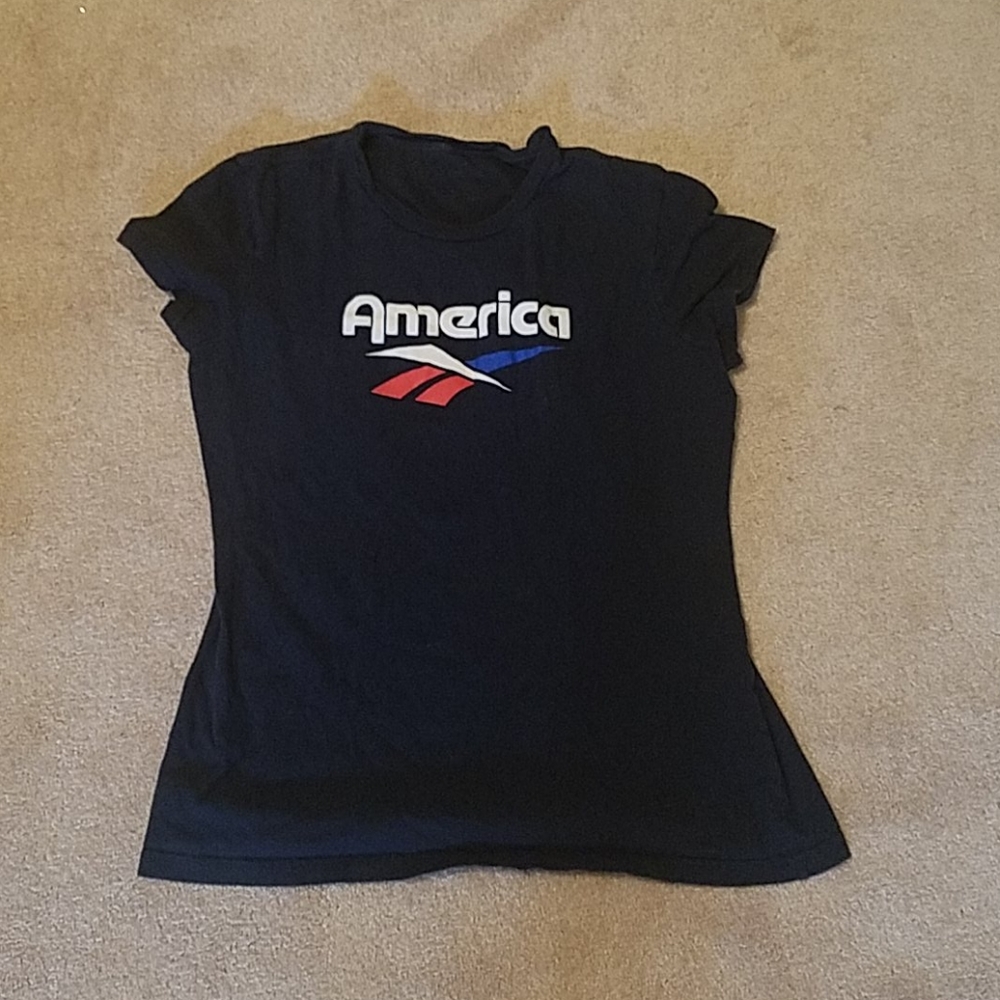 REEBOK WORKOUT SHIRT youth's size L